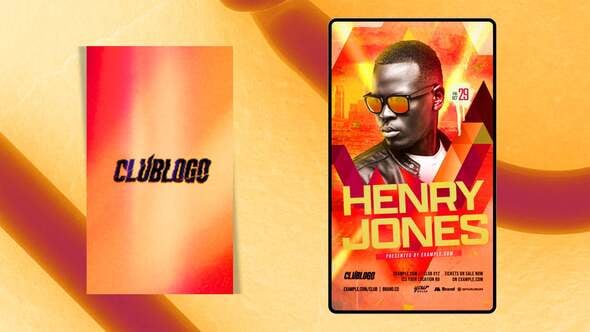 Videohive Animated Nightclub Flyer Template 59198292