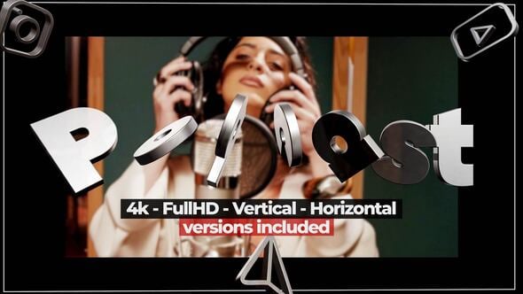 Videohive Podcast Opener 59144727