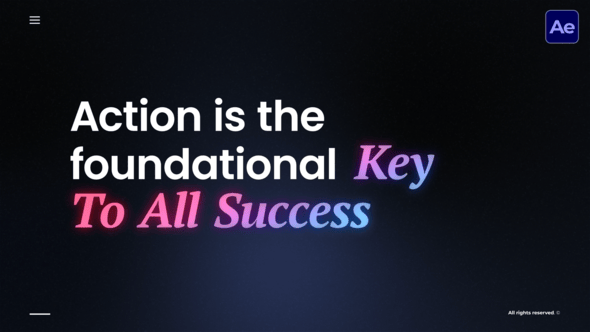 Videohive Text Trendy Animation  AE