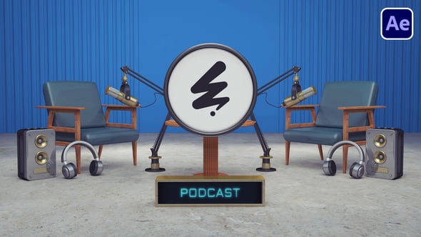 Videohive Podcast Intro 03