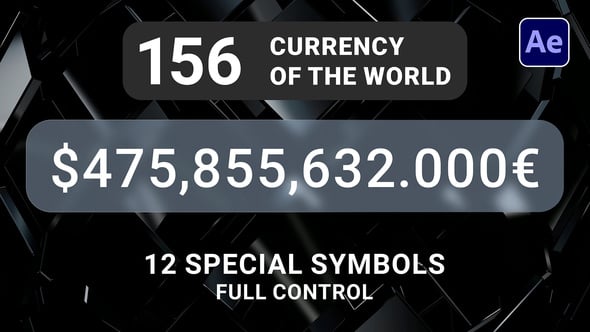 Videohive Currency Counter Pro