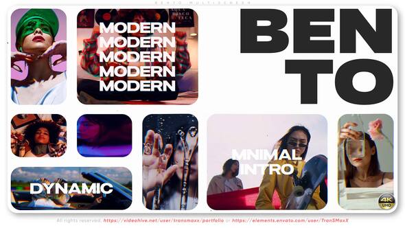 Videohive Bento Multiscreen