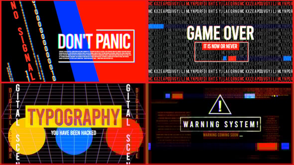 Videohive Digital Error