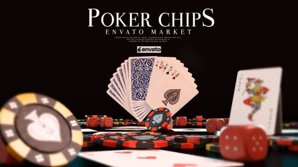 Videohive Poker Chips Logo