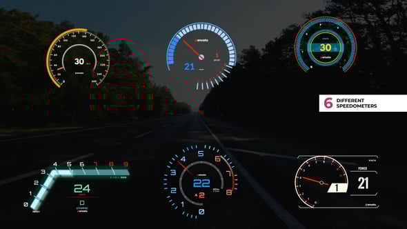 Videohive Speedometer Pack 3