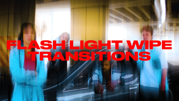 Videohive Flash Light Wipe Transitions