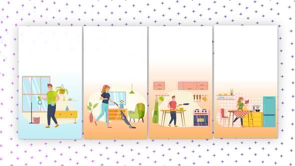 Videohive Chores – Vertical Media Content