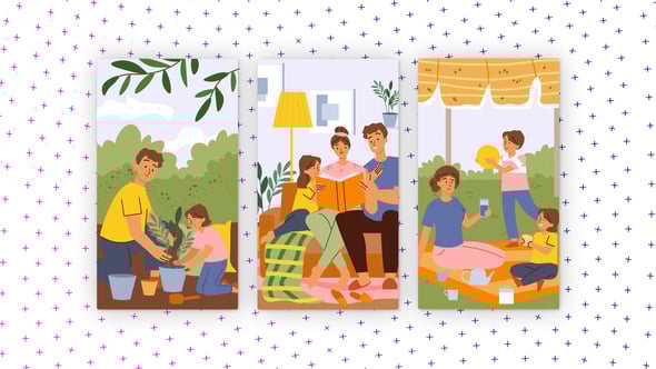 Videohive Family – Vertical Media Content
