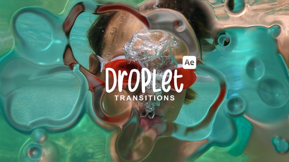 Videohive Droplet Transitions