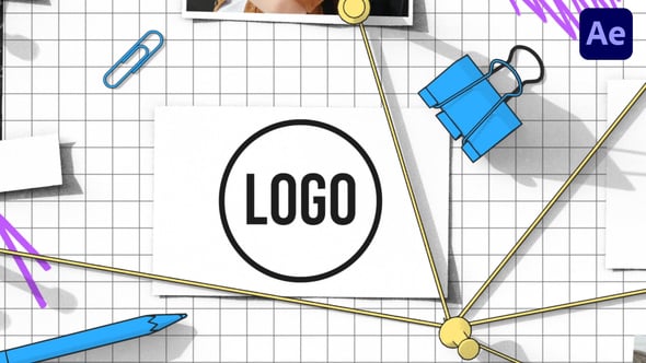 Videohive Back To School Board Intro