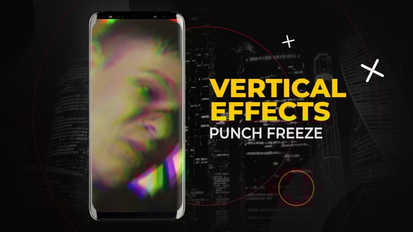 Videohive Vertical Punch Freeze Hits | After Effects