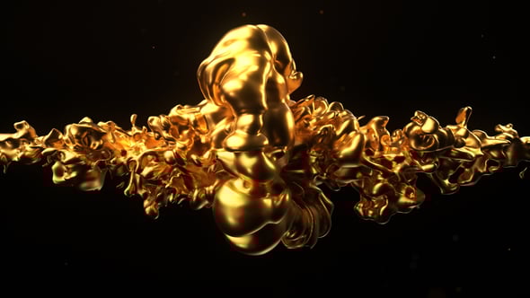 Videohive Gold Logo Intro