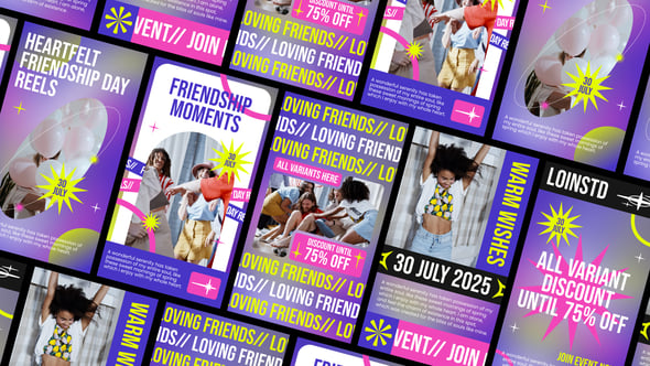 Videohive Friendship Day Reels