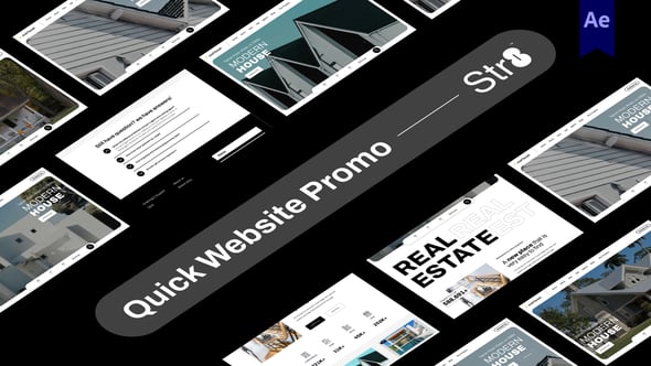 Videohive Quick Website Promo 58527862