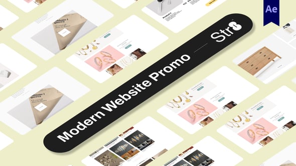 Videohive Modern Website Promo 58527504