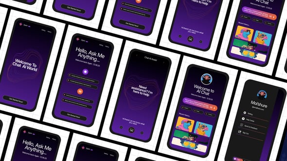 Videohive AI UI Mobile Kits
