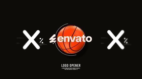 Videohive Basketball Logo