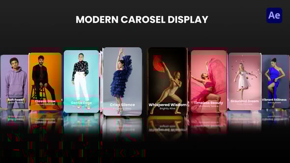 Videohive Modern Carousel Display | Carousel Product Promo | Carousel Portfolio