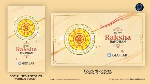Videohive Happy Raksha Bandhan 59158156