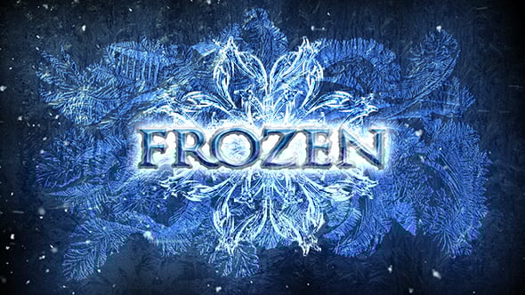 Videohive Frozen – Winter Titles Opener