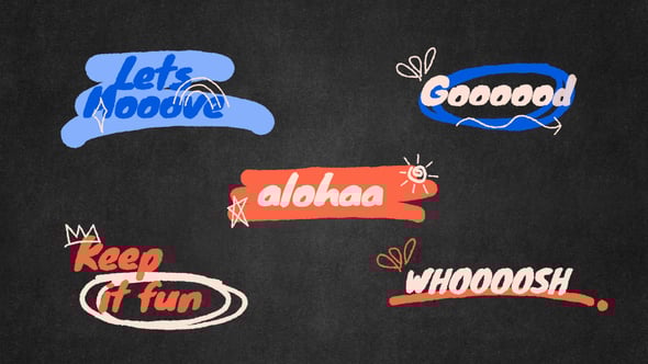 Videohive Scribble Title Animation
