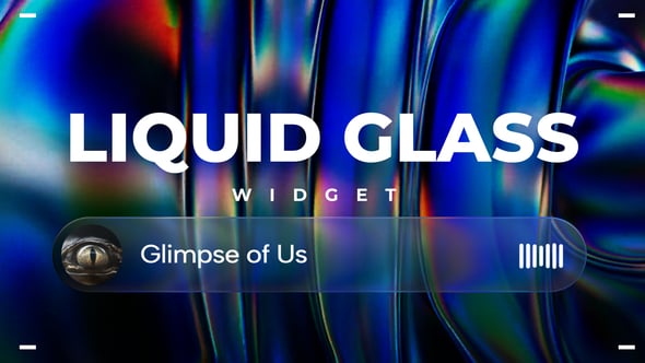 Videohive Liquid Glass Widget