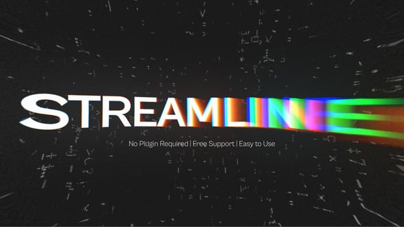 Videohive Liquid RGB Text