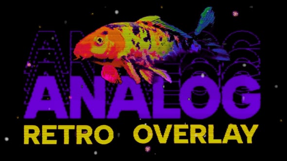 Videohive Analog Retro Overlay