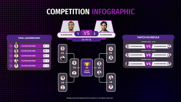 Videohive Competition Infographic