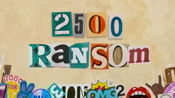 Videohive Ransom Letters