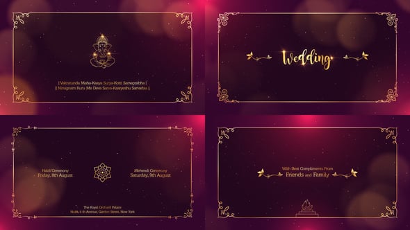 Videohive Indian Wedding Invitation 58918017