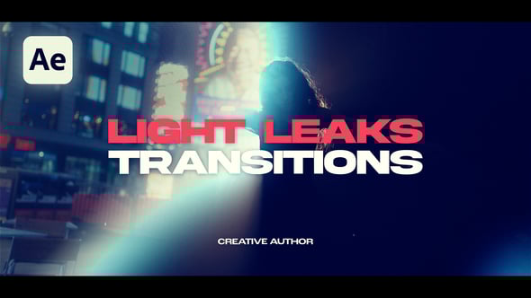 Videohive Light Leaks Transitions 58624371
