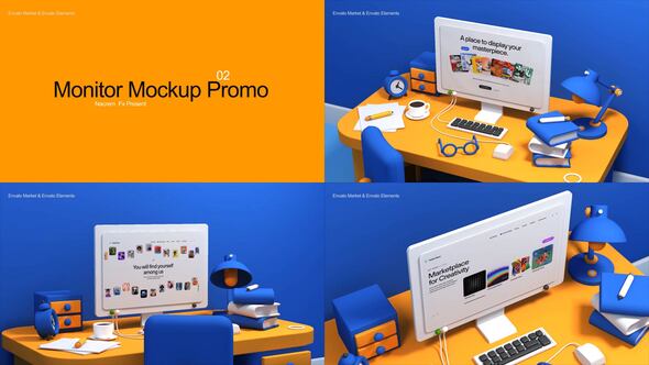 Videohive Monitor Mockup 0.2