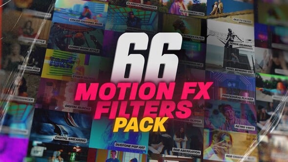 Videohive Motion Effect Filters Pack For After Effects