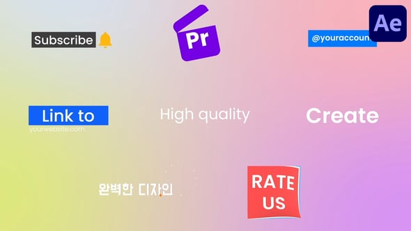 Videohive Creative Titles for After Effects 59014462
