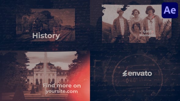 Videohive History Opener for After Effects
