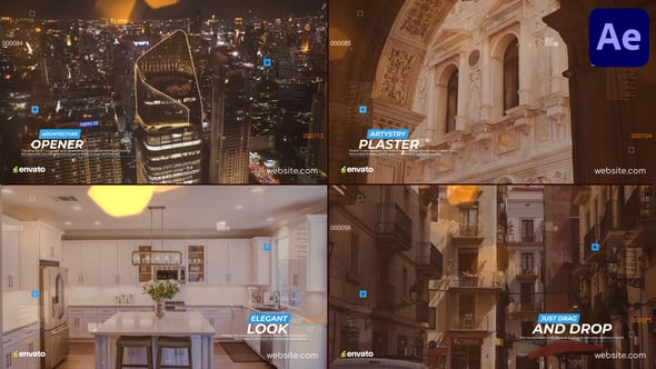 Videohive Architecture Opener for After Effects