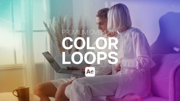 Videohive Premium Overlays Color Loops