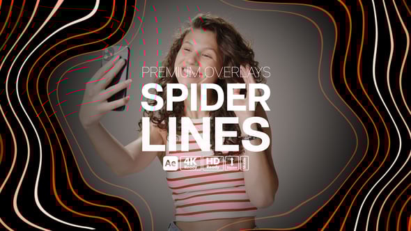 Videohive Premium Overlays Spider Lines