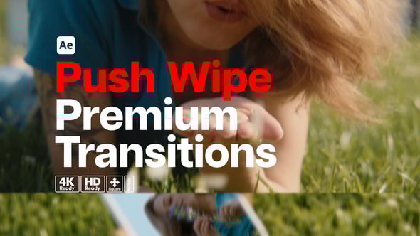 Videohive Premium Transitions Push Wipe