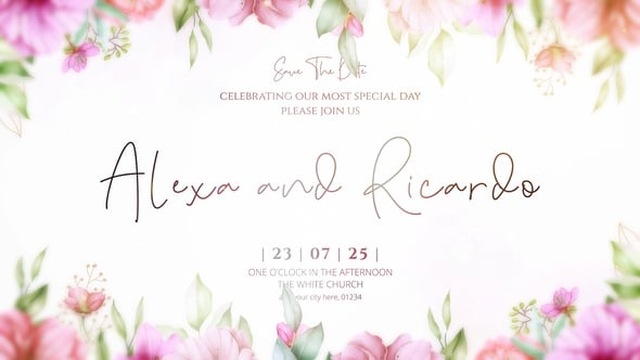 Videohive Wedding Intro 58671766
