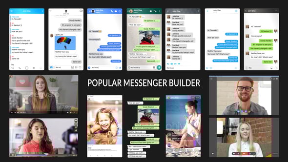 Videohive Popular Messenger Builder v3.0 19770231