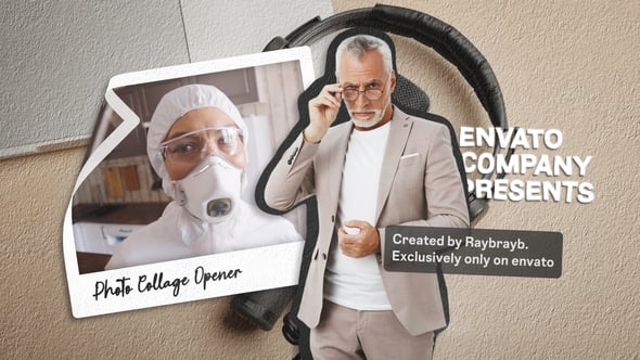 Videohive Photo Collage Opener
