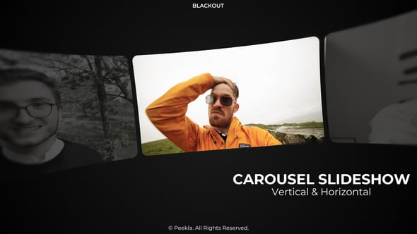 Videohive Carousel Blackout Slideshow