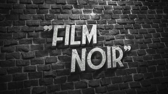 Videohive Film Noir Titles 58906773