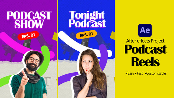Videohive Podcast Instagram Reels 59029585