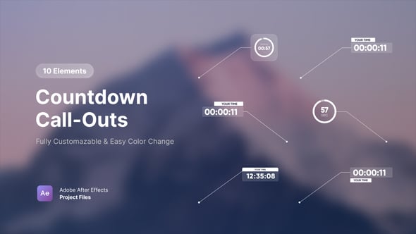 Videohive Countdown Callouts