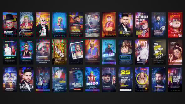 Videohive 33 Instagram Reels Event Party Flyers