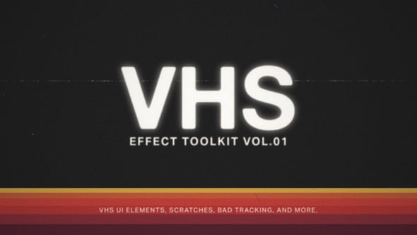 Videohive VHS Effect Toolkit