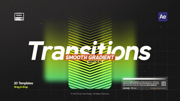 Videohive Gradient Transitions 59204296